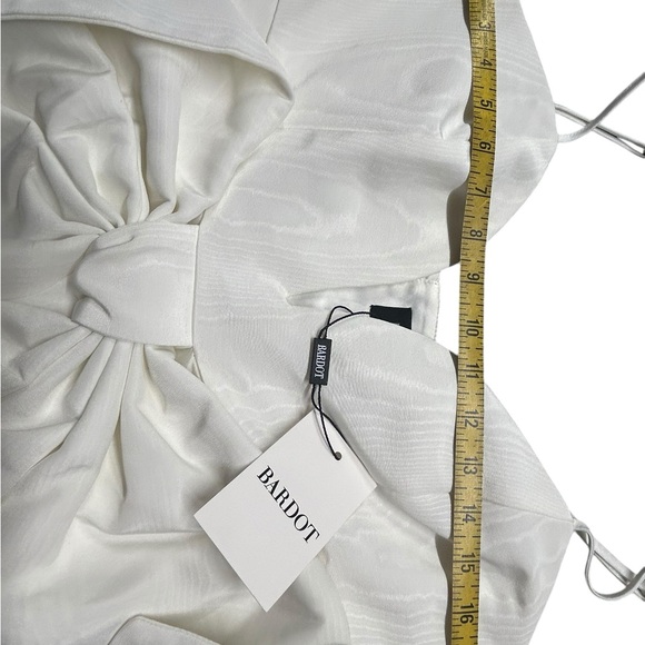 BARDOT Annabelle Bow Mini party bridal cocktail rehearsal dinner Dress 14 NWT - Picture 13 of 15